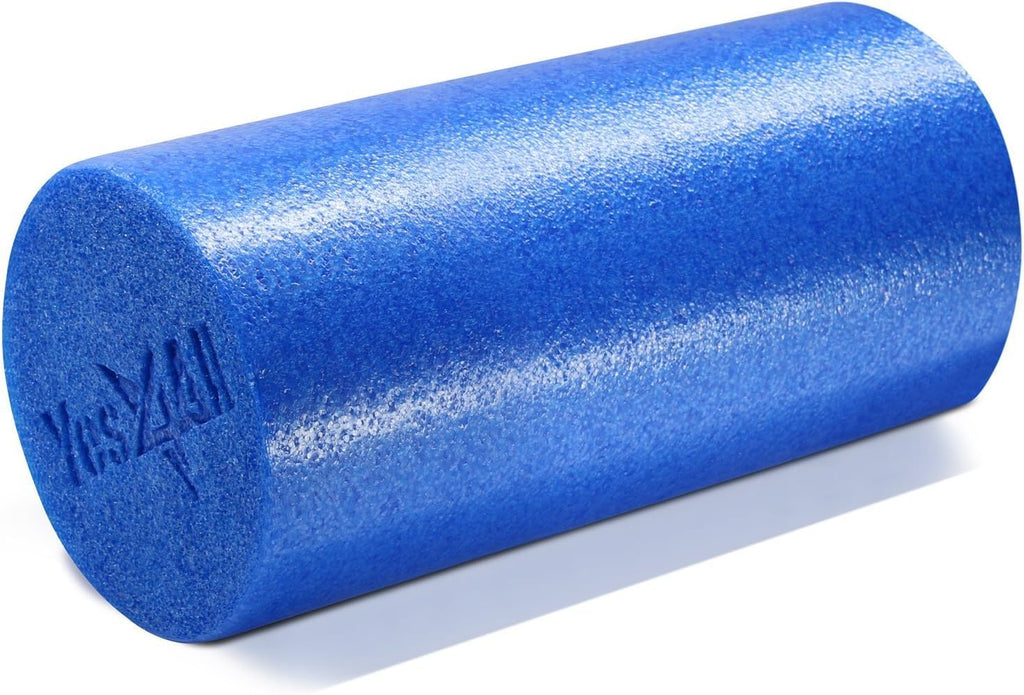 Yes4All Low Density round PE 12/18/ 24/36 Inch Foam Rollers for Muscle Massage, Yoga Core Exercise & Physical Therapy