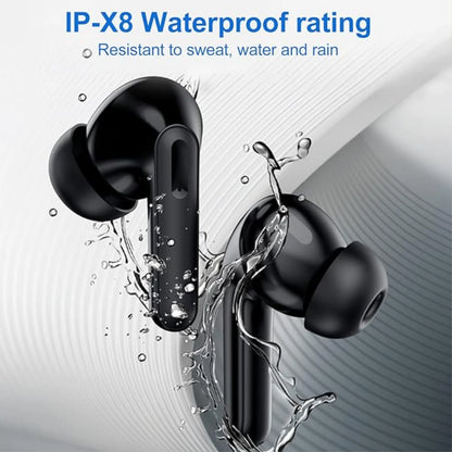 Bluetooth Earbuds Headset 5.3 Wireless Noise Cancelling TWS Trucker Waterproof