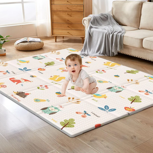 Infant Shining Baby Play Mat Folding Crawling Mat 200*180Cm Thickness Baby Mat Puzzle Foldable Babi Mat Toy Children Carpet