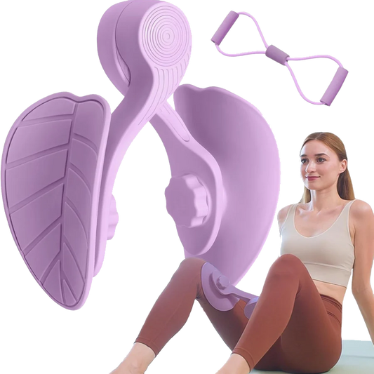 Thigh Master and Hip Trainer - Advanced Pelvic Floor and Kegel Exercise Equipment with  360° Rotation, Adjustable Resistance, and Rechargeable Features