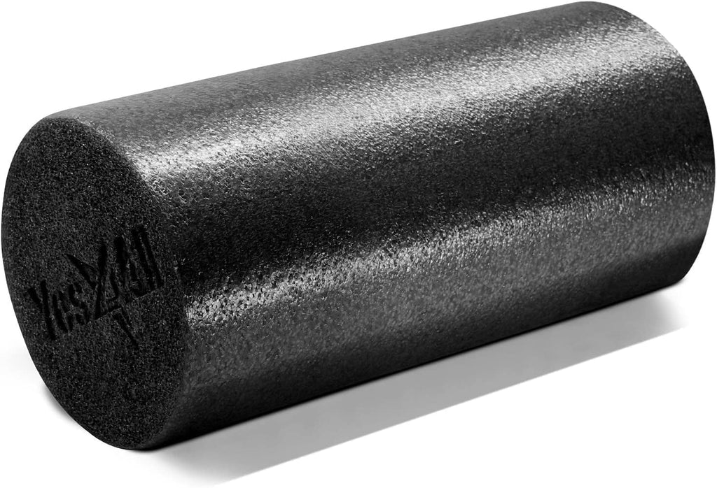 Yes4All Low Density round PE 12/18/ 24/36 Inch Foam Rollers for Muscle Massage, Yoga Core Exercise & Physical Therapy